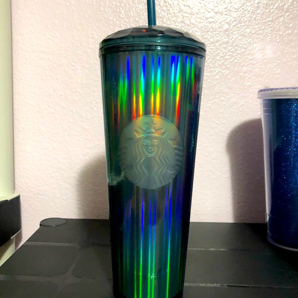 Starbucks dome blackish/blue tumbler